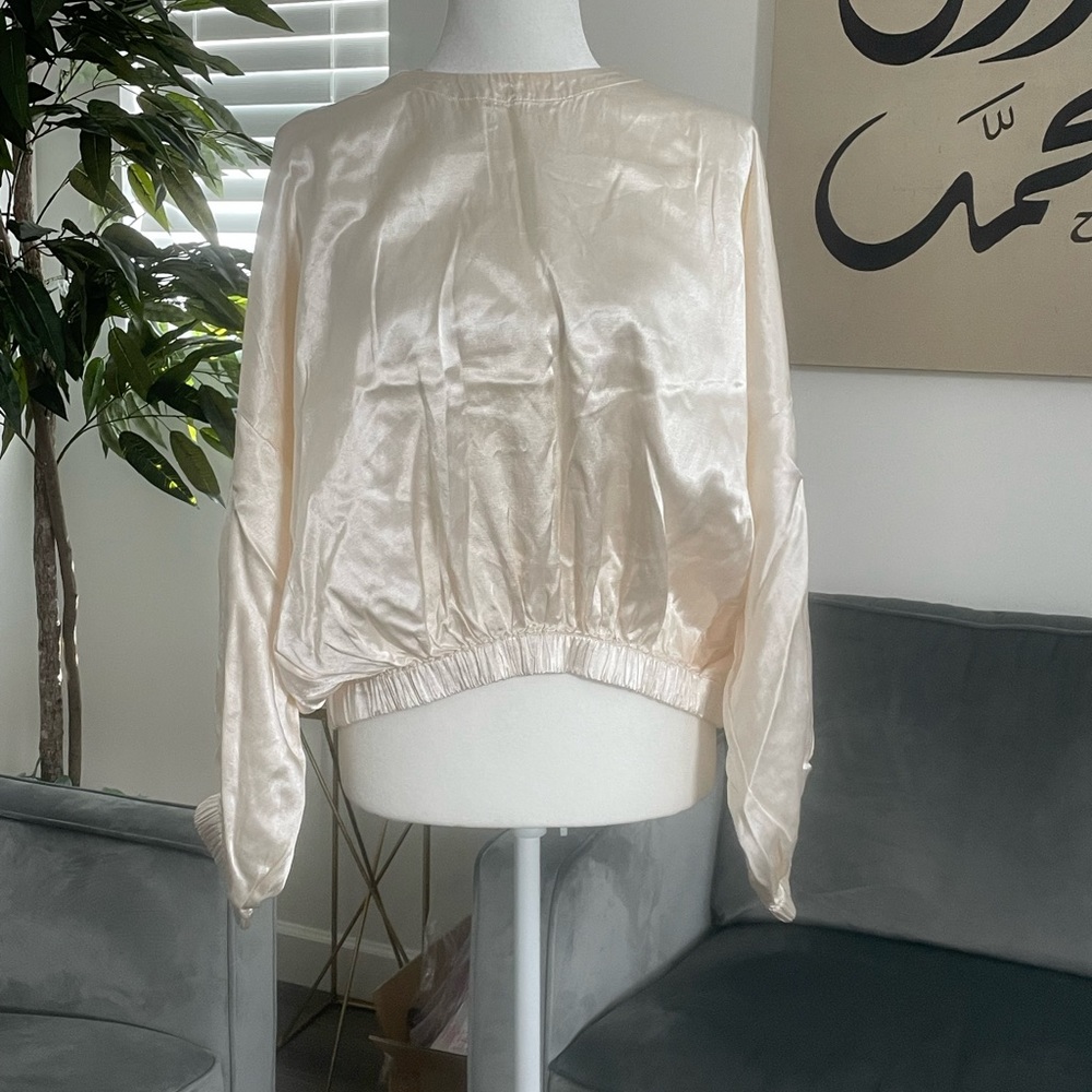 Satin top